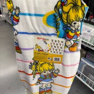 Rainbow Brite Plush Throw - Colorful Character Design